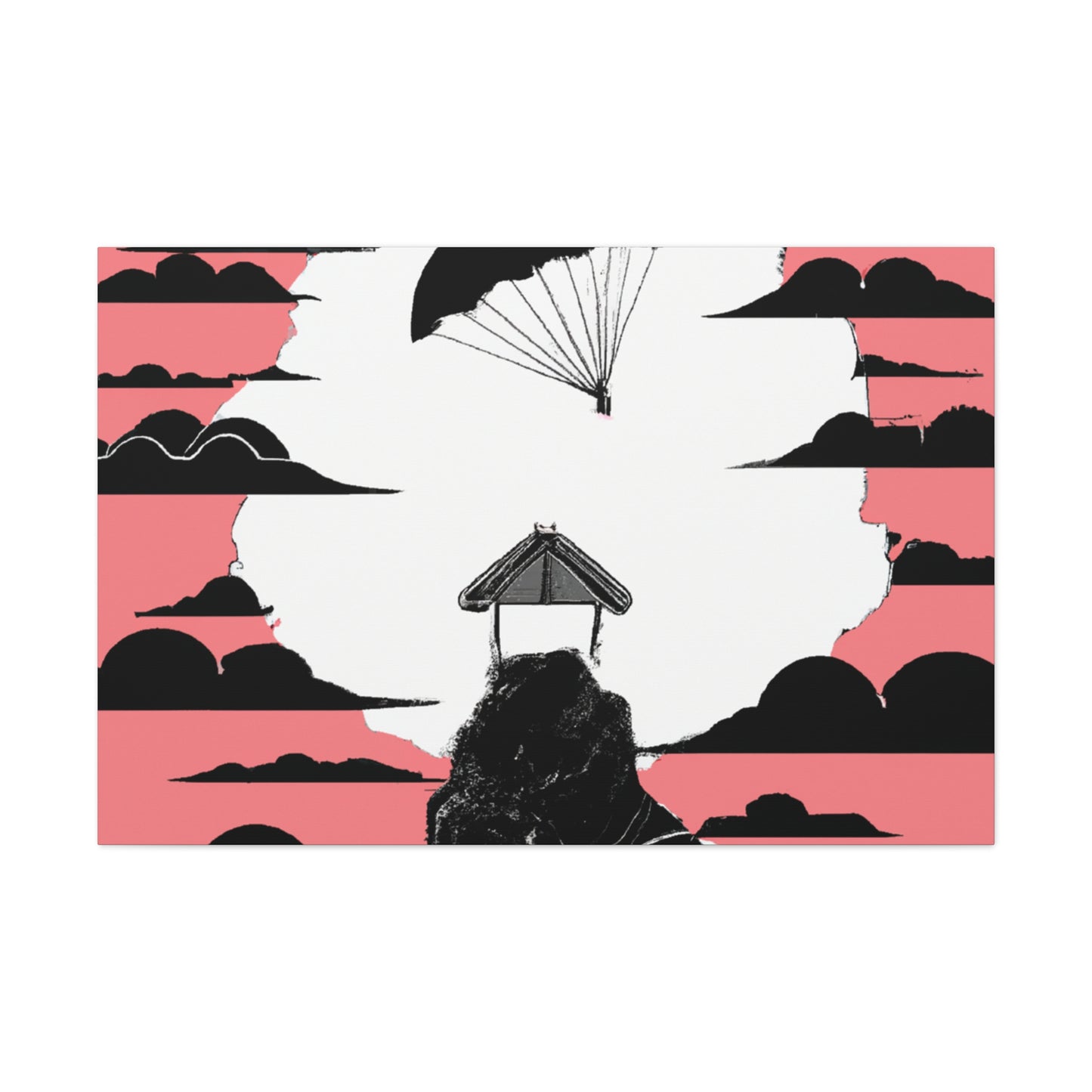 Echoing Silhouette - Minimalism - Canvas