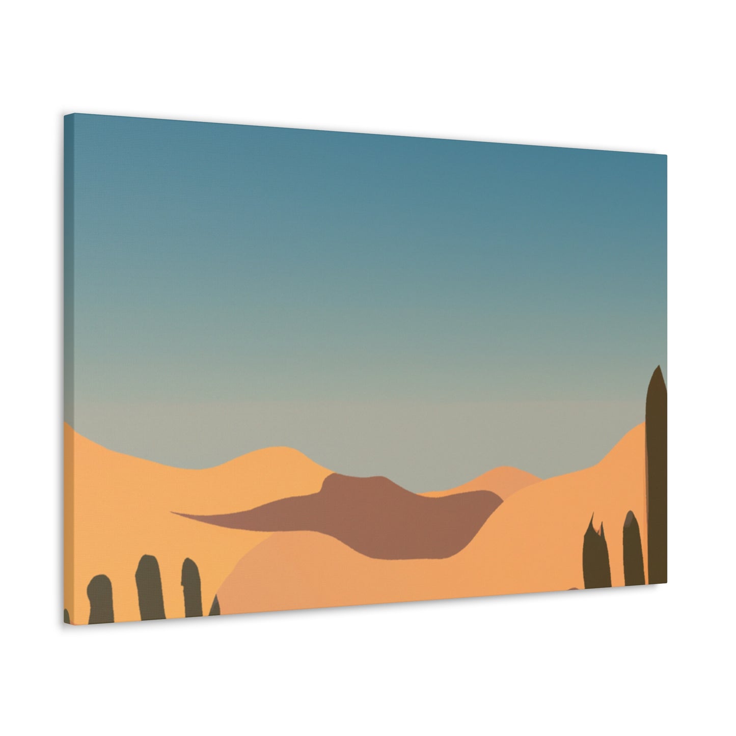 Cactustine - Landscape - Canvas