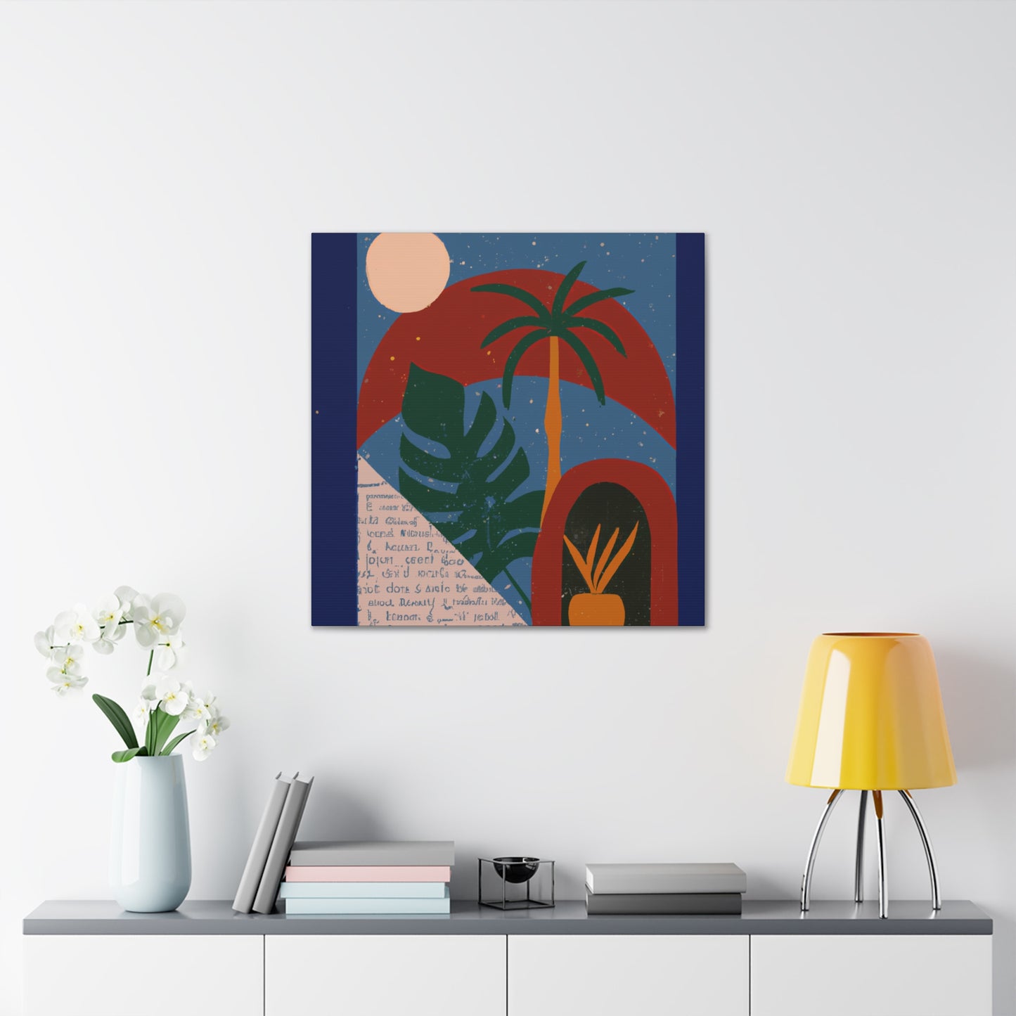 Fleececoat Mittenscat - Midcentury Canvas