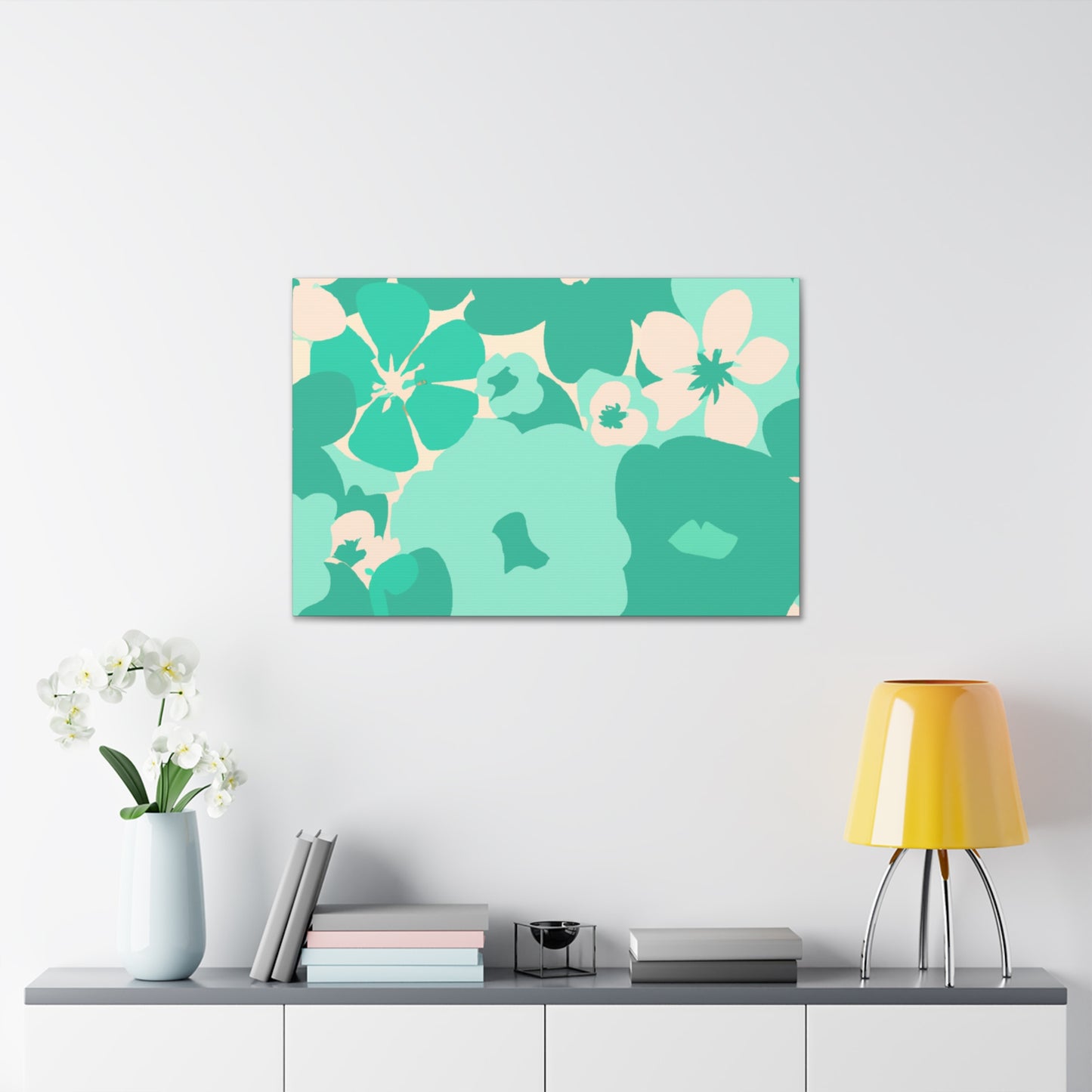 Lotusrain - Floral - Canvas