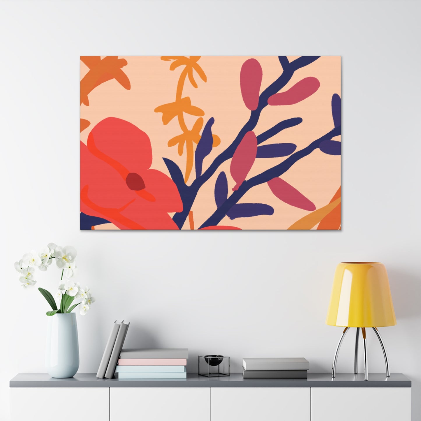Camellia - Floral - Canvas