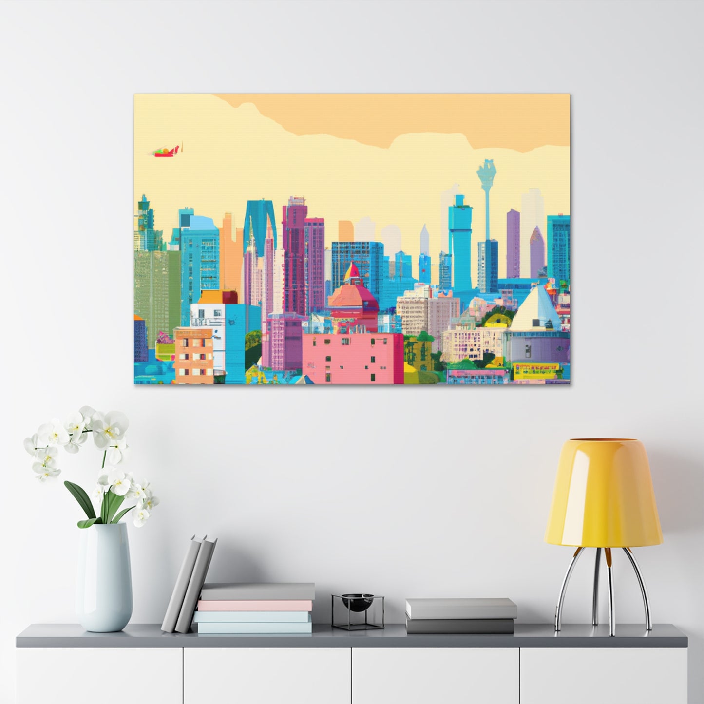 Vibrant Delhi - Destination India - Canvas