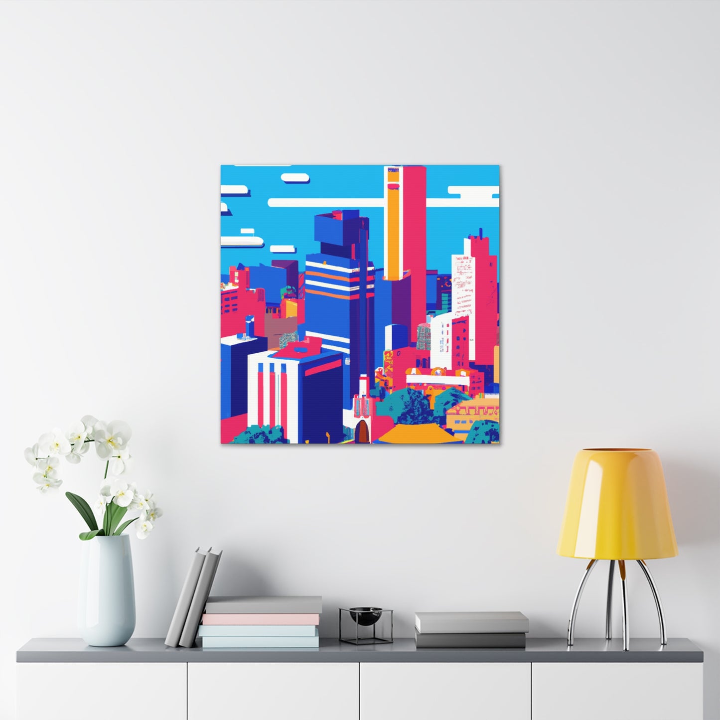 Llama Land - South America - Canvas