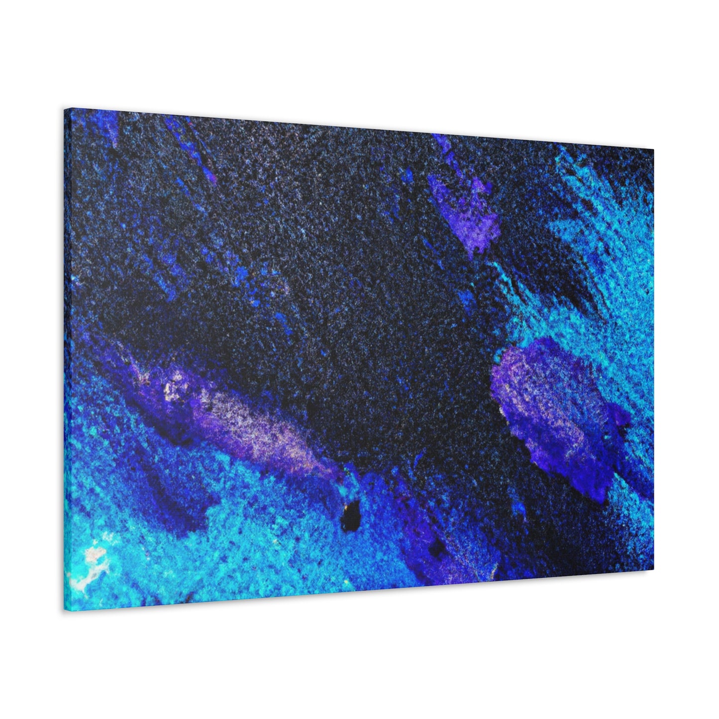 Blue Haze - Abstract Canvas