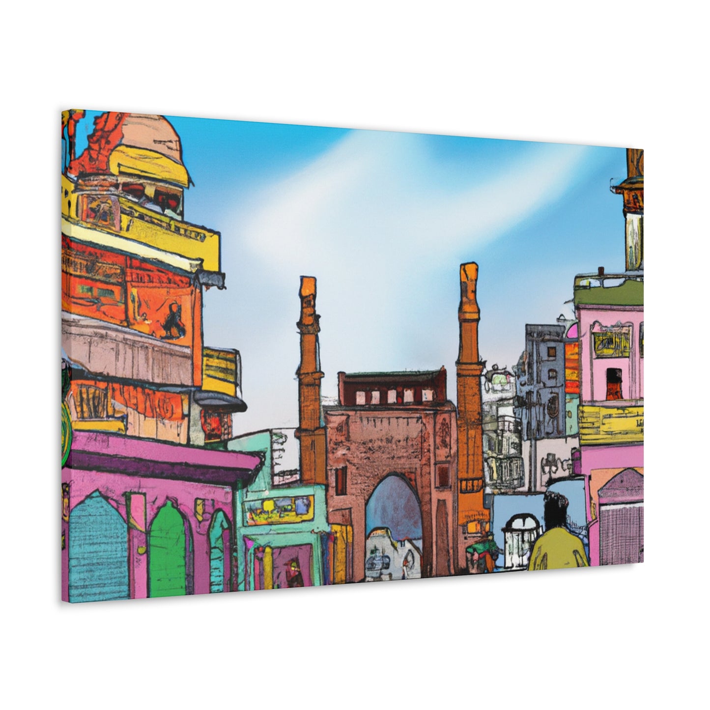 Mahabalipuram - Destination India - Canvas