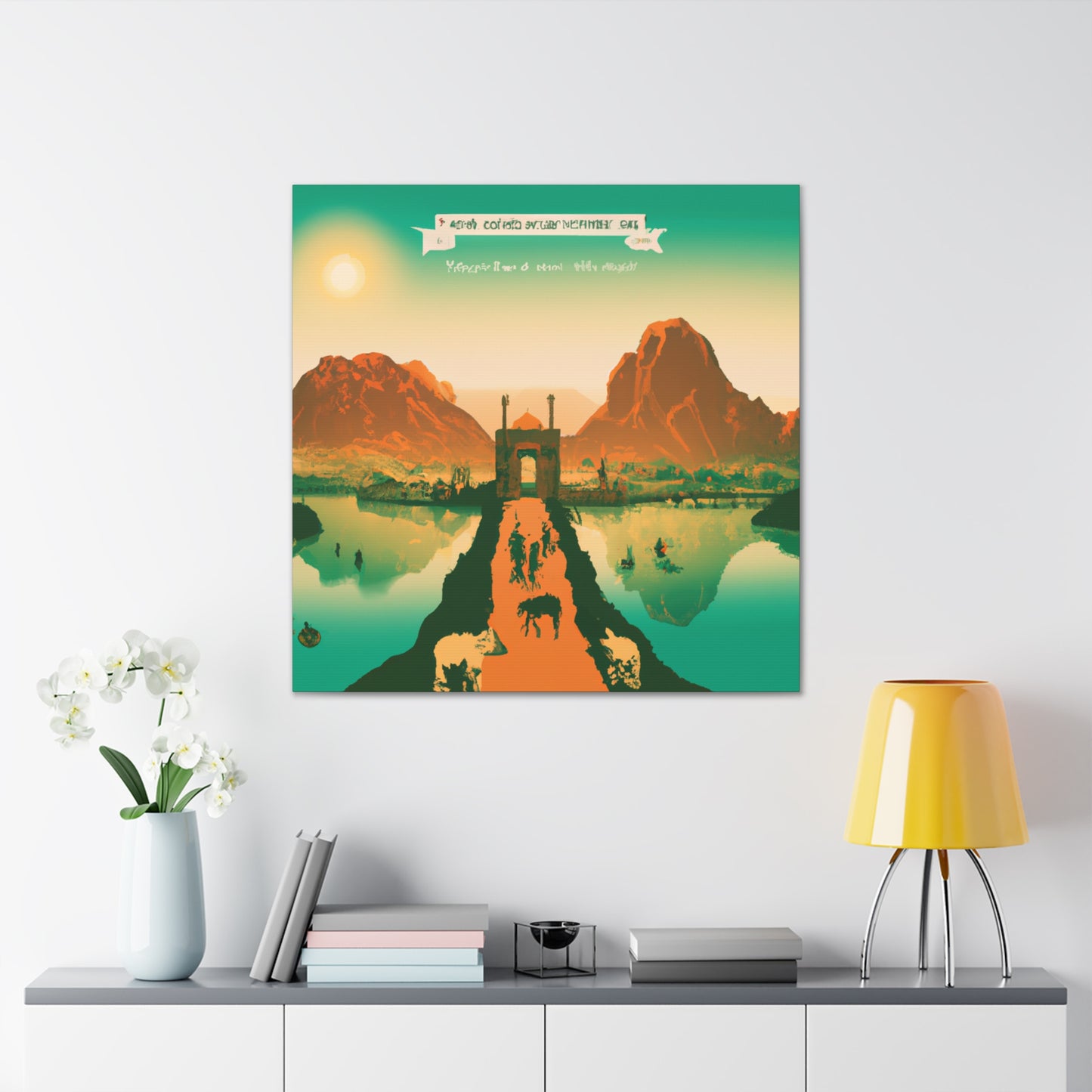 Vibrant Varanasi - Destination India - Canvas