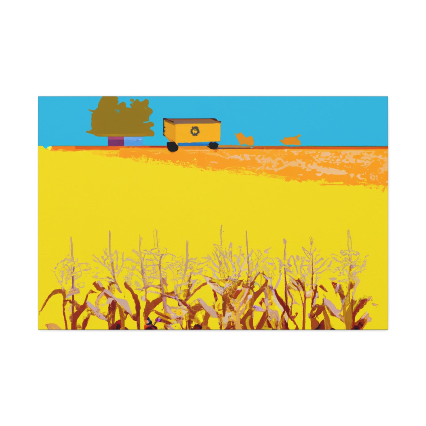 Wheat Fields - Farm - Canvas