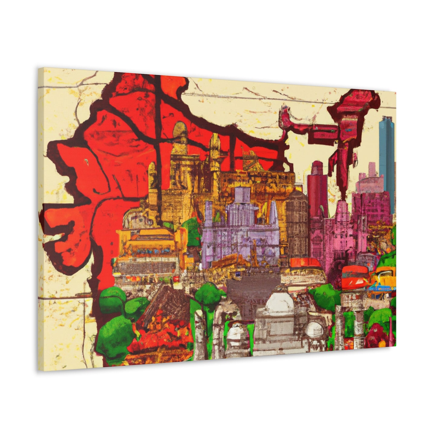 Dazzling Beauty - Destination India - Canvas