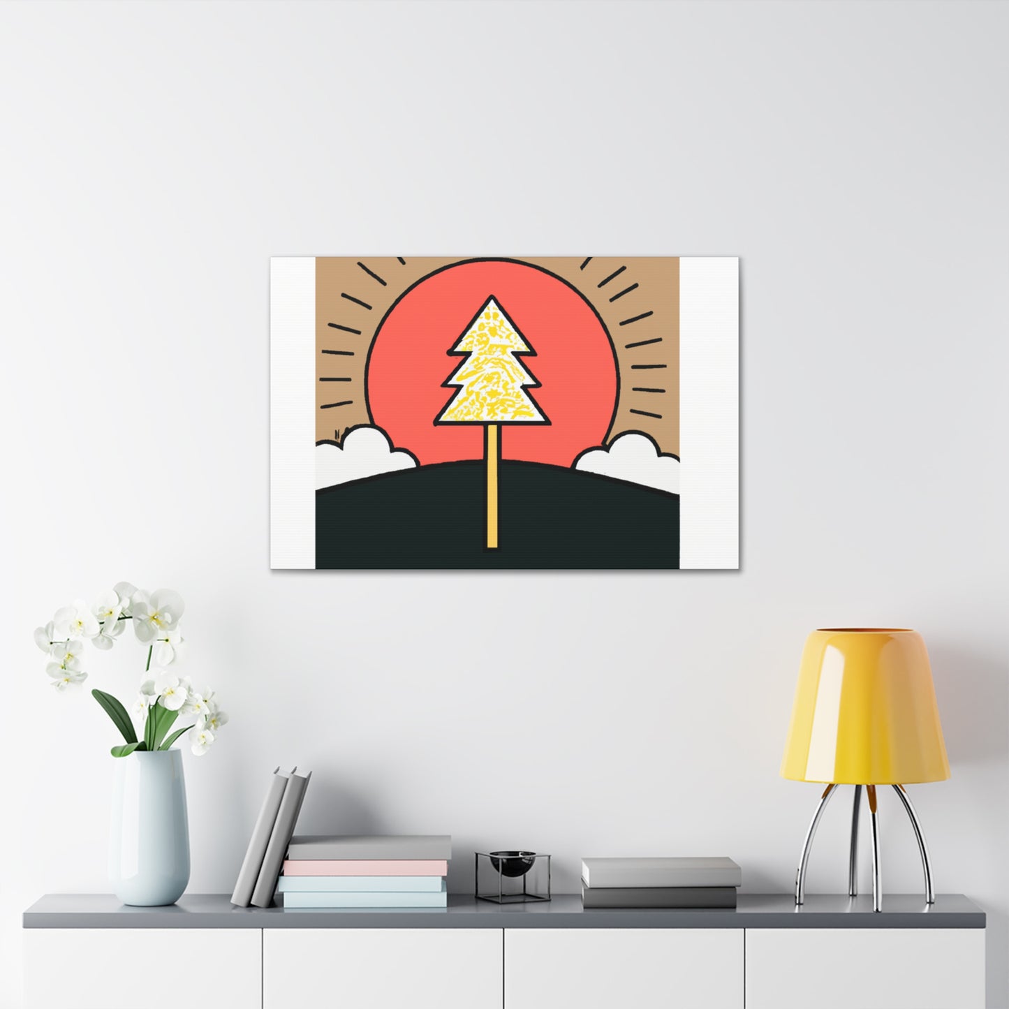 Moonstruck - Minimalism - Canvas