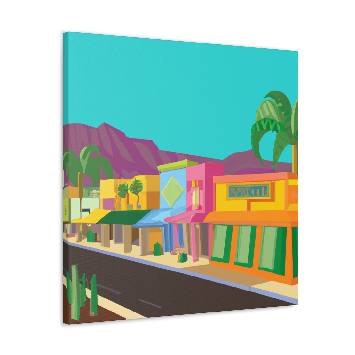 Oasis Delifice - Architectural - Canvas