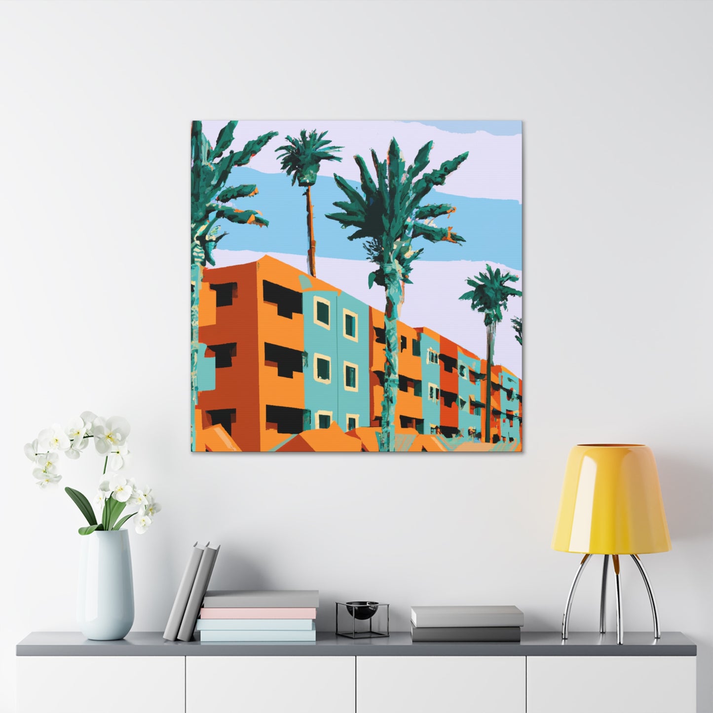 Parched Palette - Architectural - Canvas