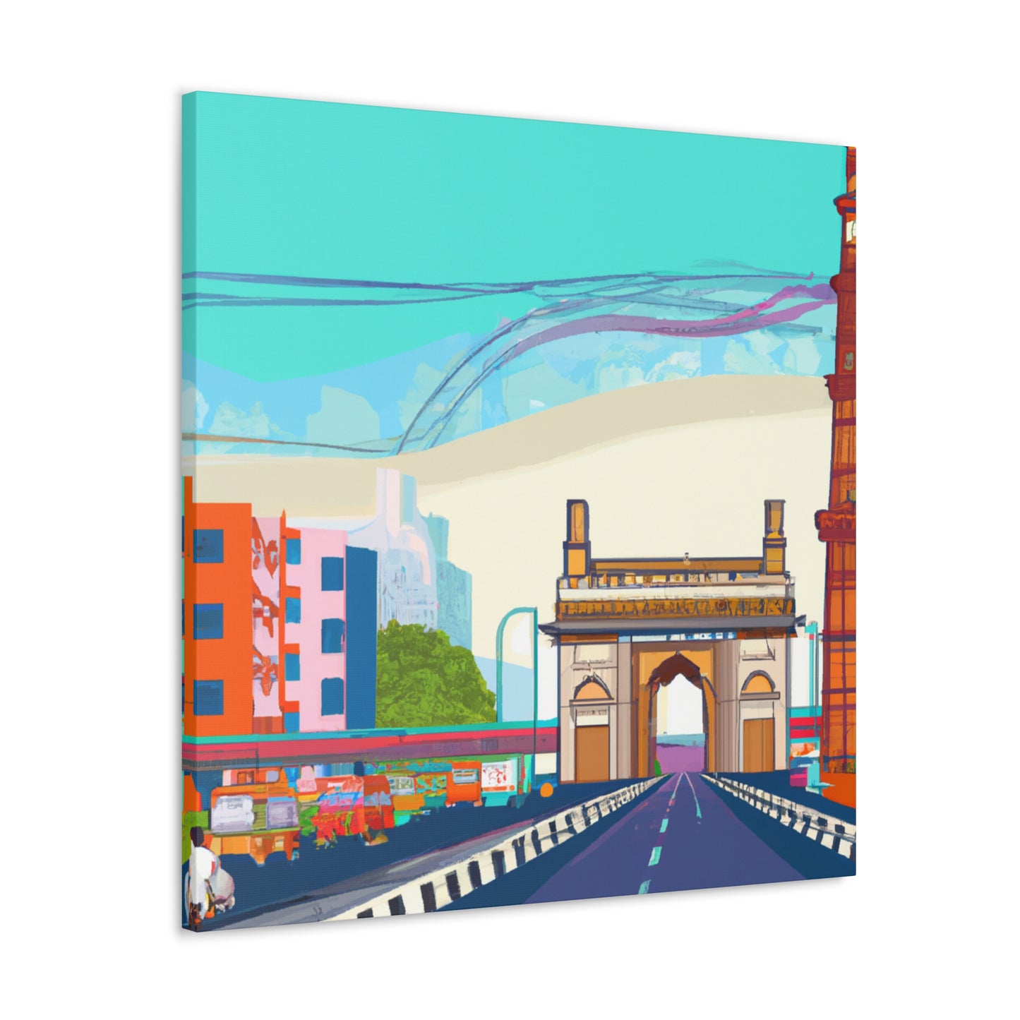 Vedic Vista - Destination India - Canvas