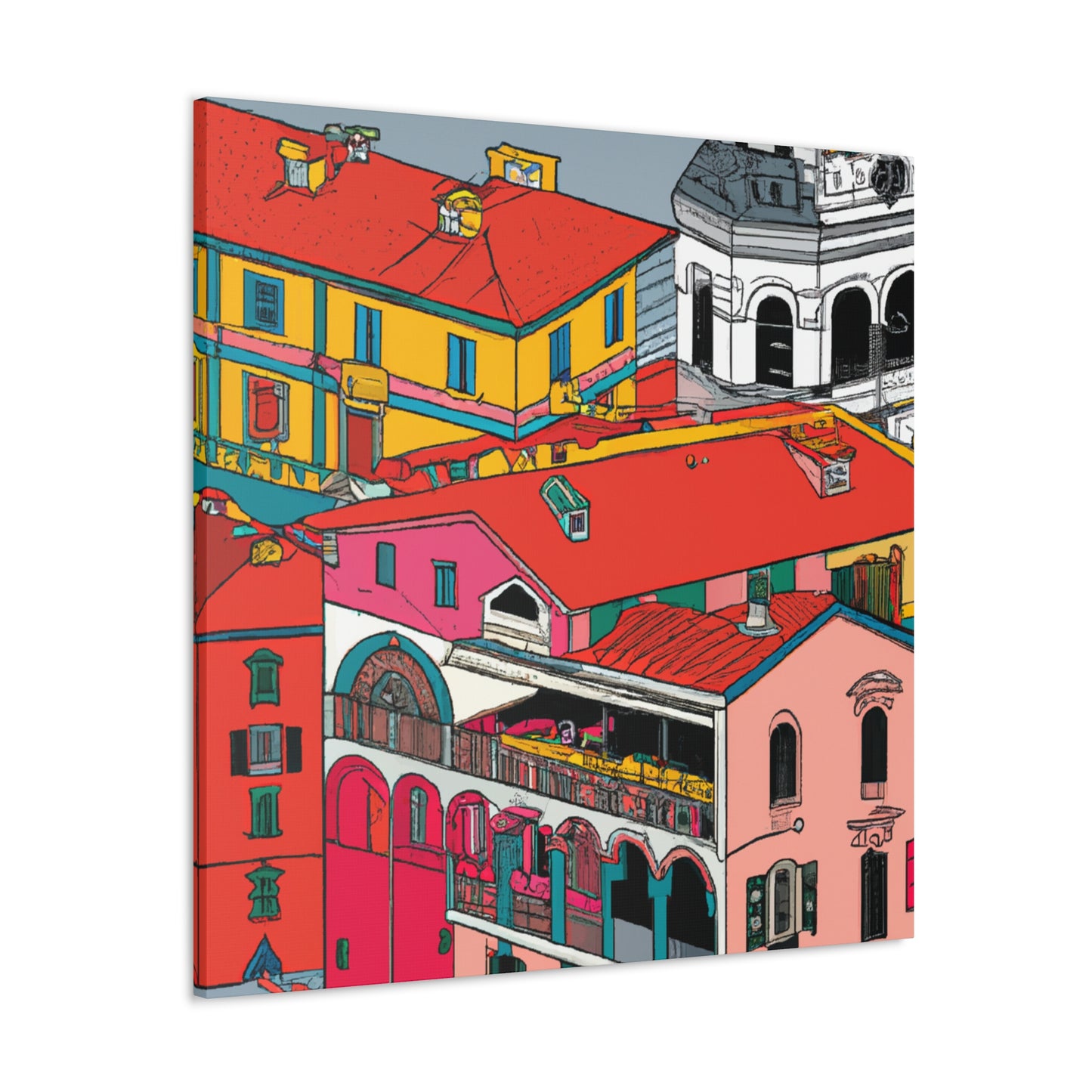 Silvino Santamaria - Italy - Canvas