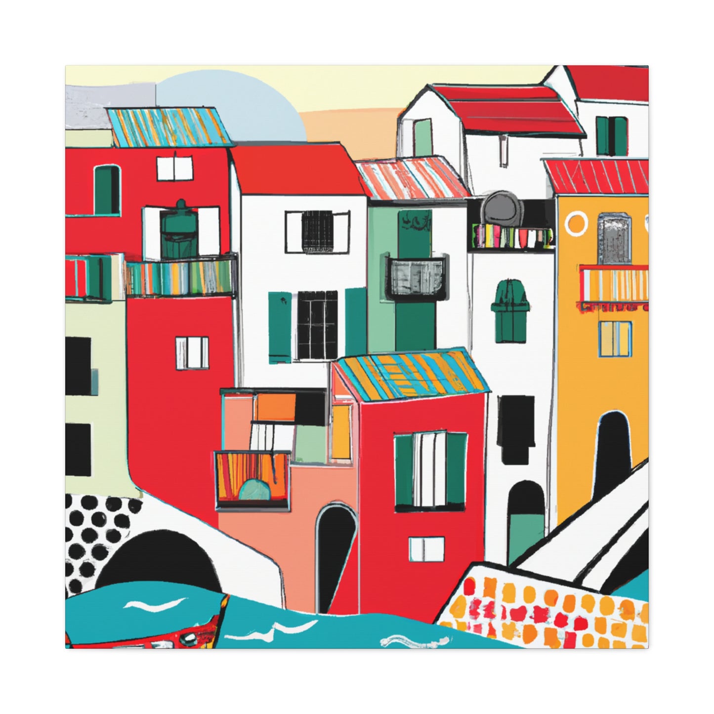 Viraj Singh - Italy - Canvas