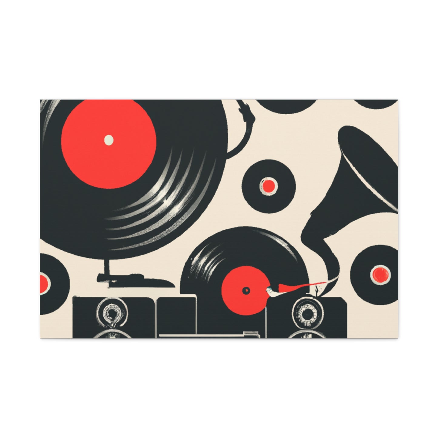 The Vinyl Studio - Retro Music and Film Canvas