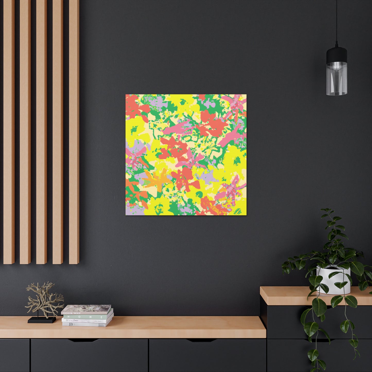 Floral Fusion - Floral Canvas