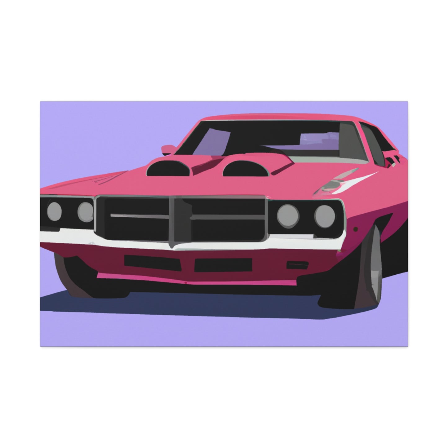 Hotrod Homerun - Automobile - Canvas
