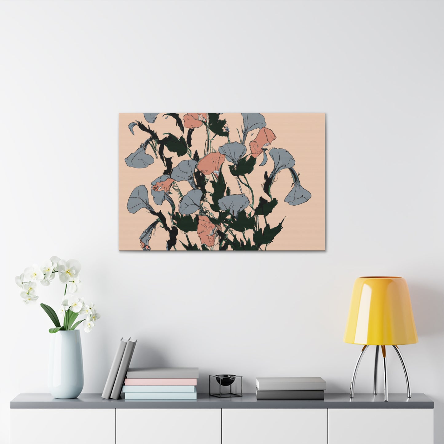 Petunia Petals - Floral - Canvas