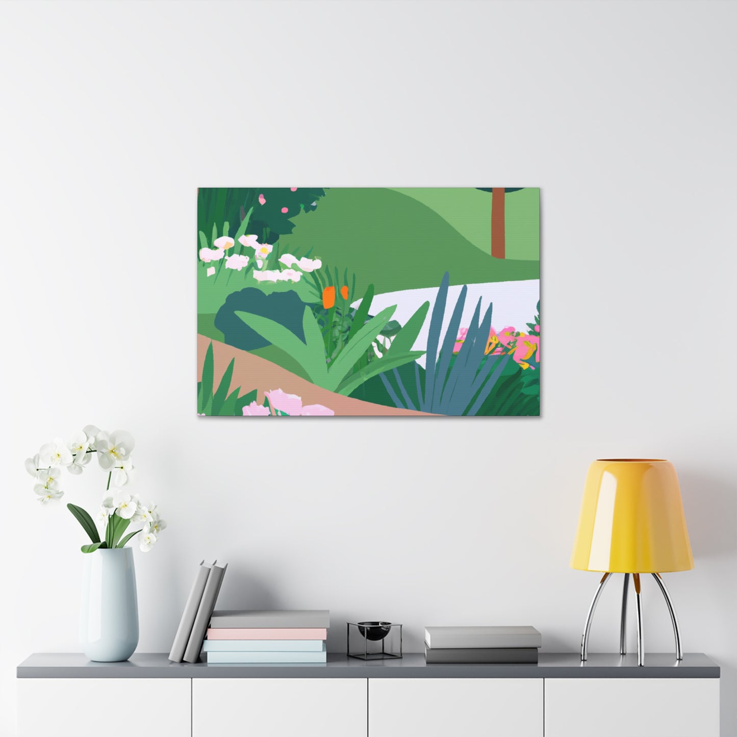 Meadow Meadow-Landscape - Canvas