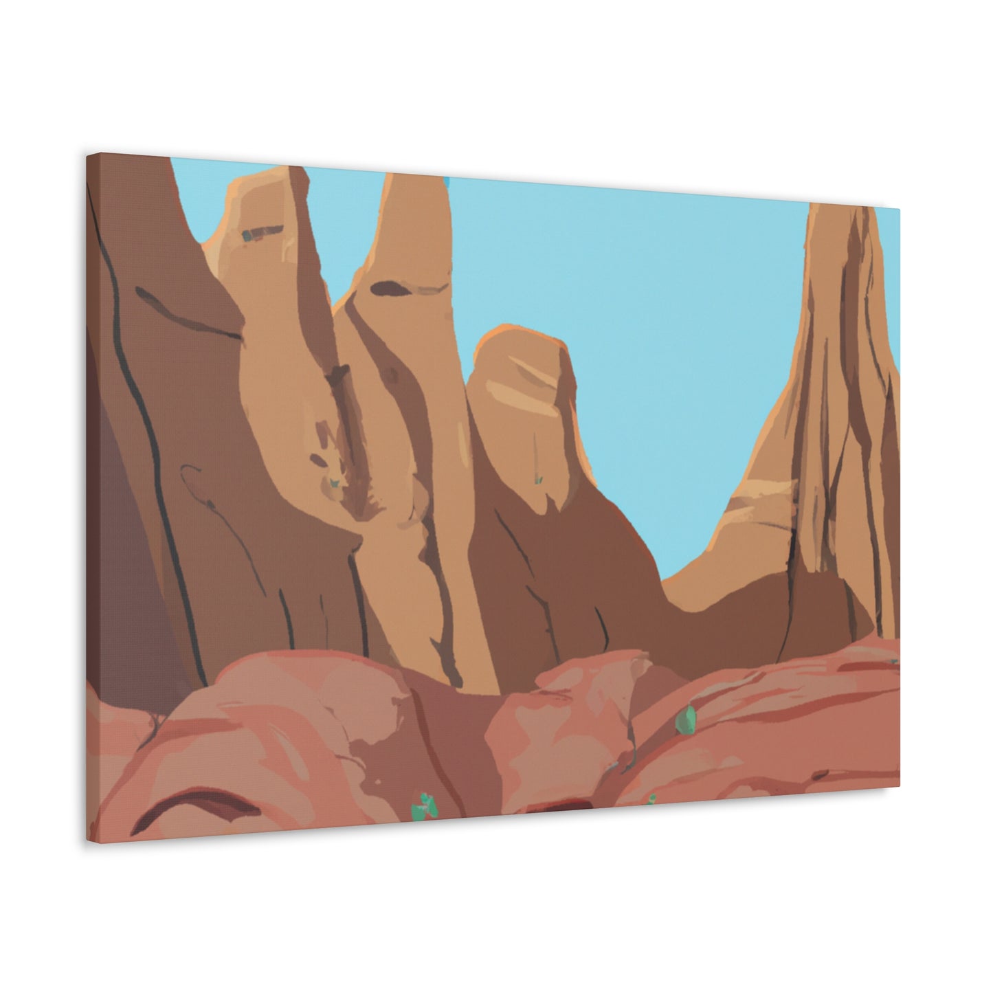 Sandscape - Landscape - Canvas