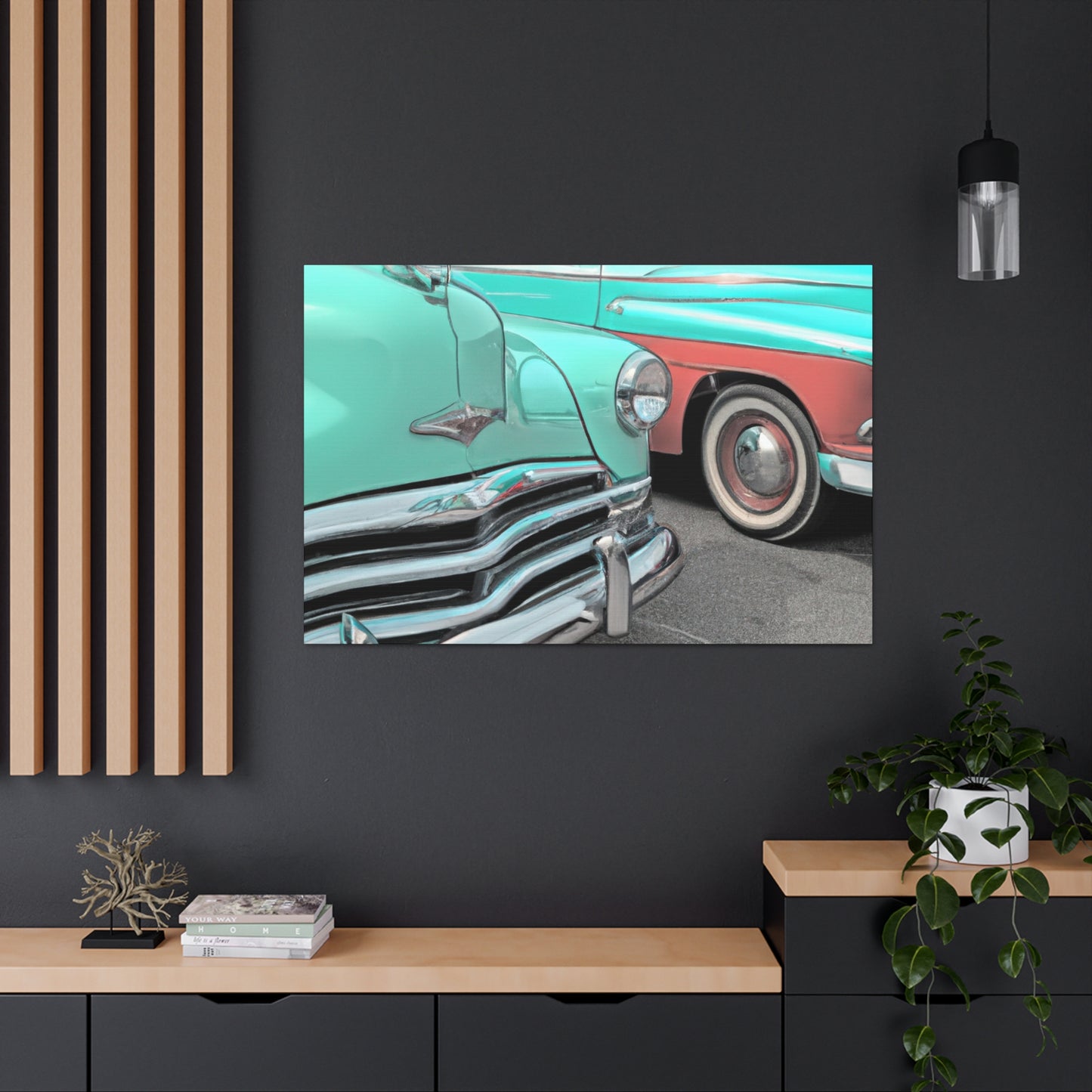 Ole Days - Automobile Canvas