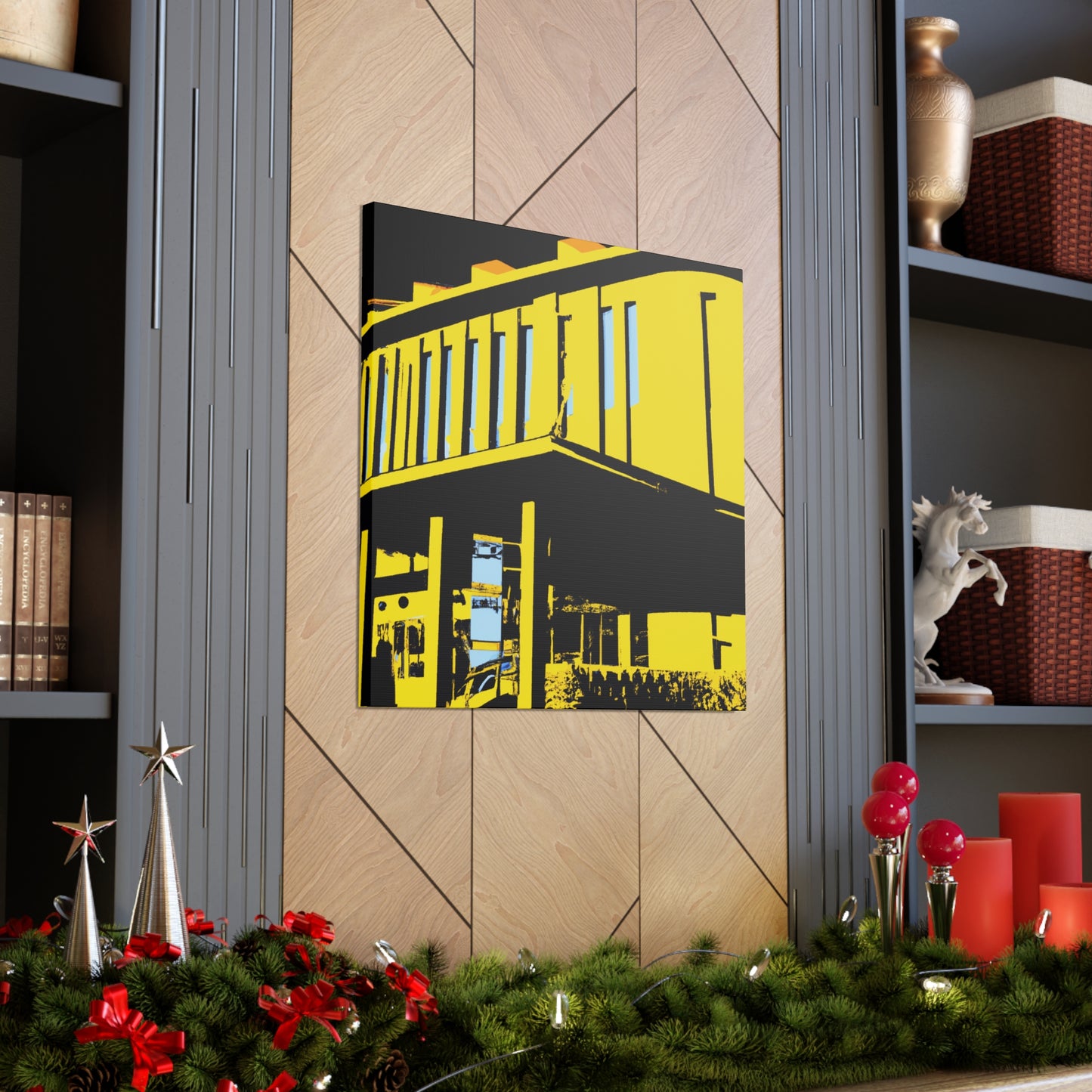 Chumley's Roadside Arcade - Architectural Canvas