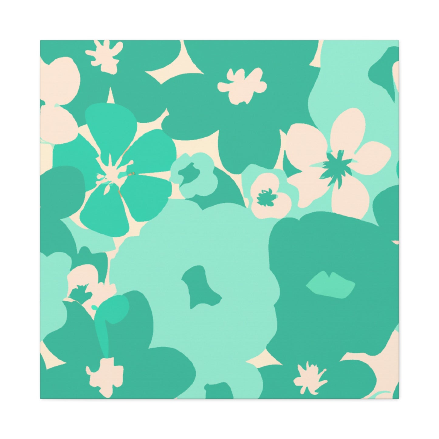 Lotusrain - Floral - Canvas