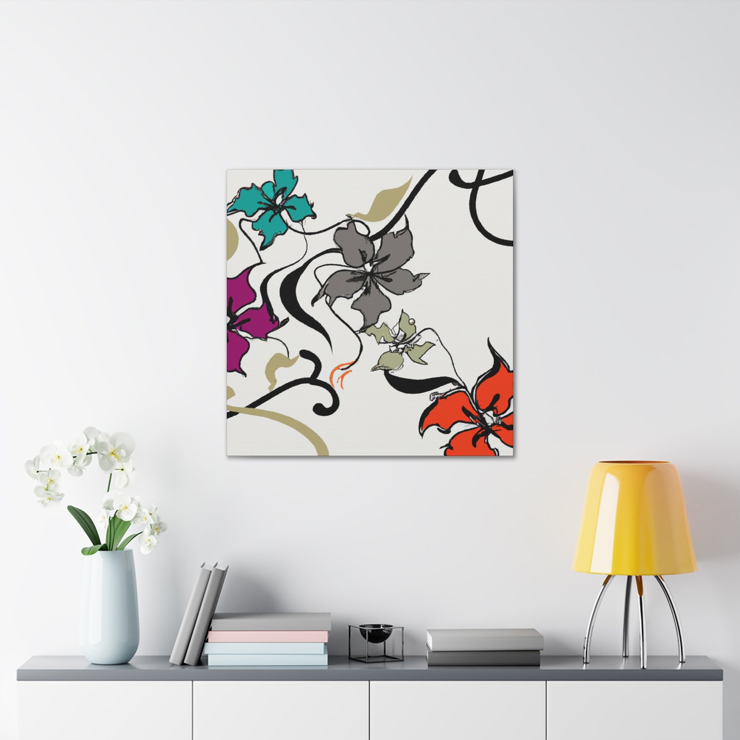 Magnifico - Floral - Canvas