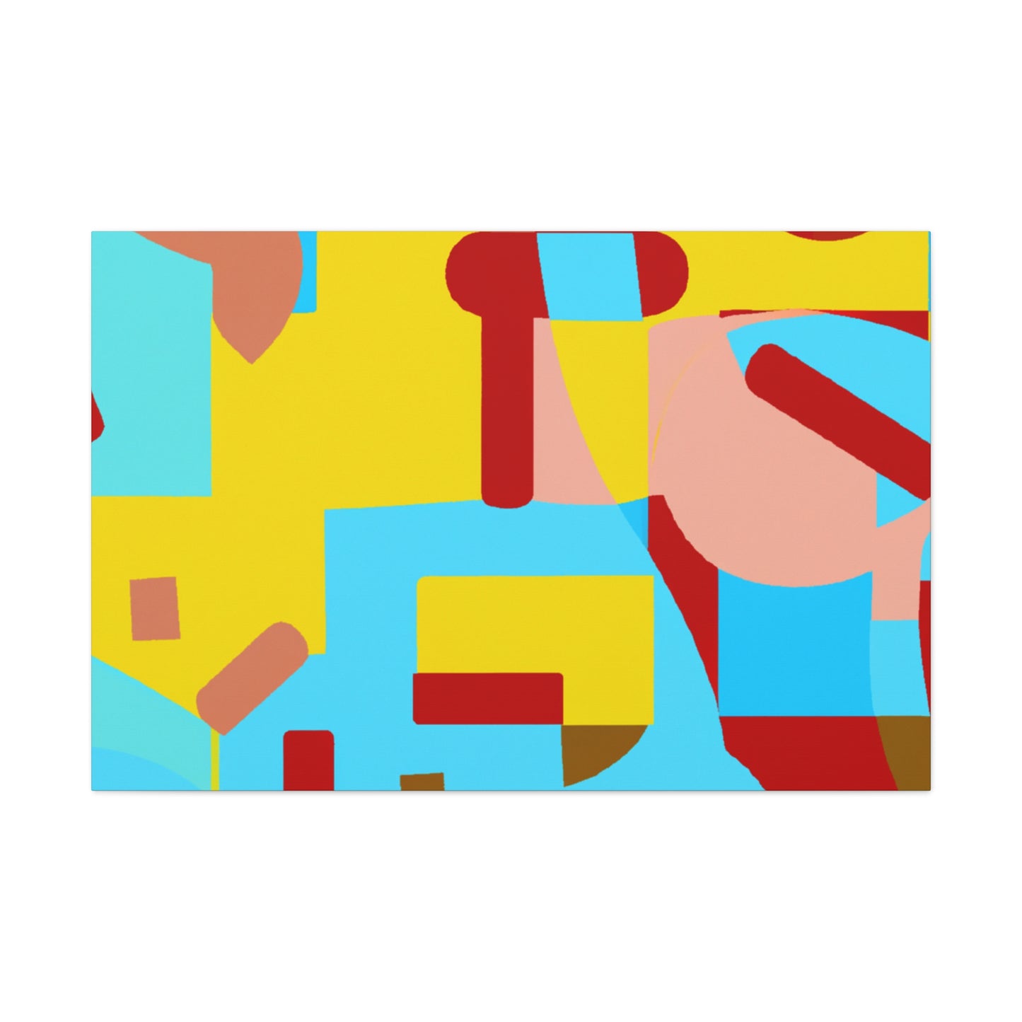 Aquamarine Dream - Abstract - Canvas