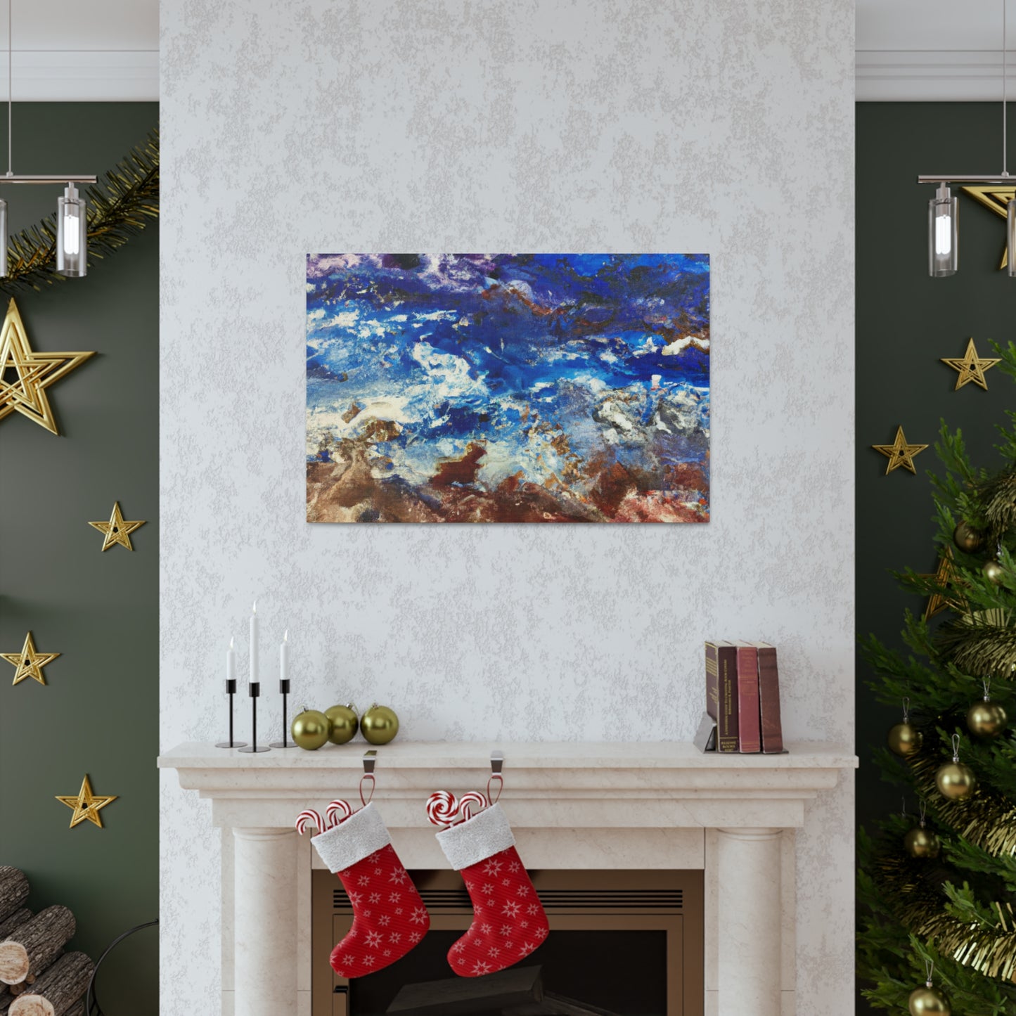Johannes Vermeer - Abstract Canvas