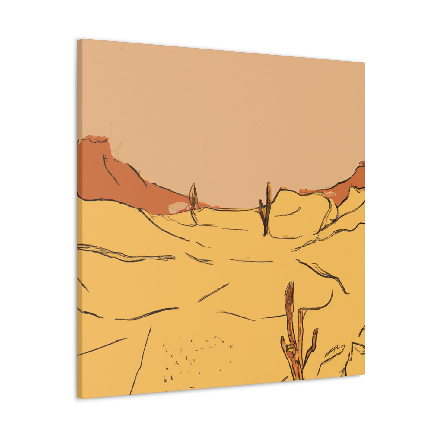 Carnival Fiesta - Vintage Contemporary - Desert Canvas