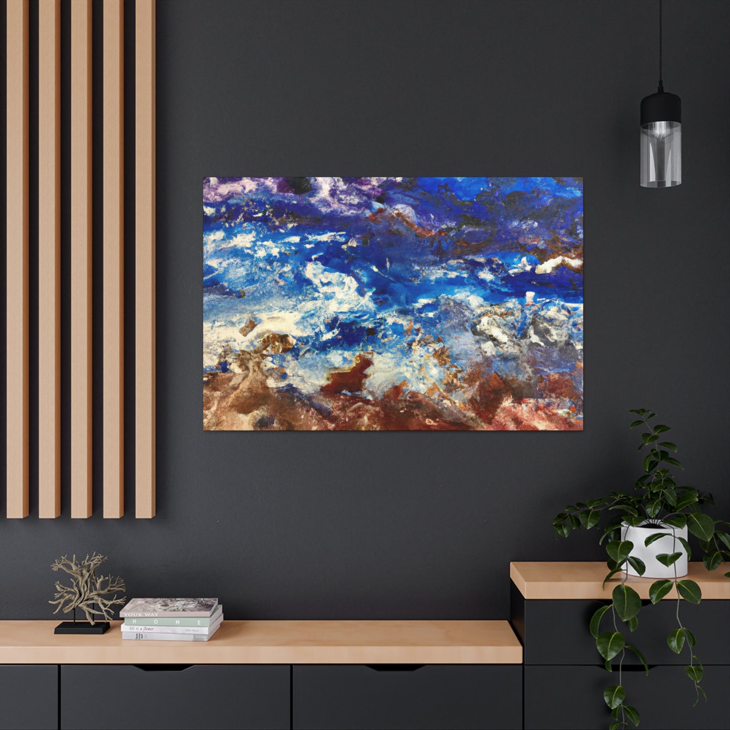 Johannes Vermeer - Abstract Canvas