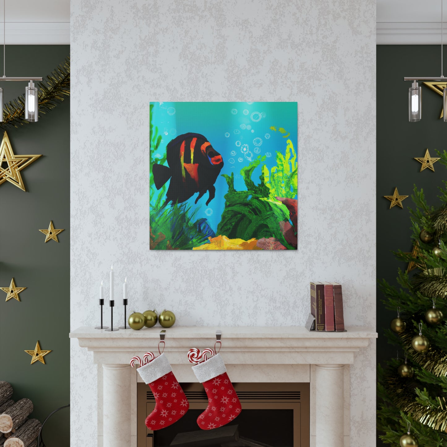 "Crest of the Deep Blue" - Underwater Canvas