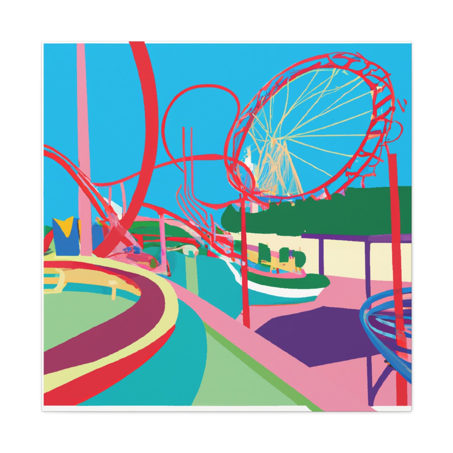Magic Midway - Amusement - Canvas