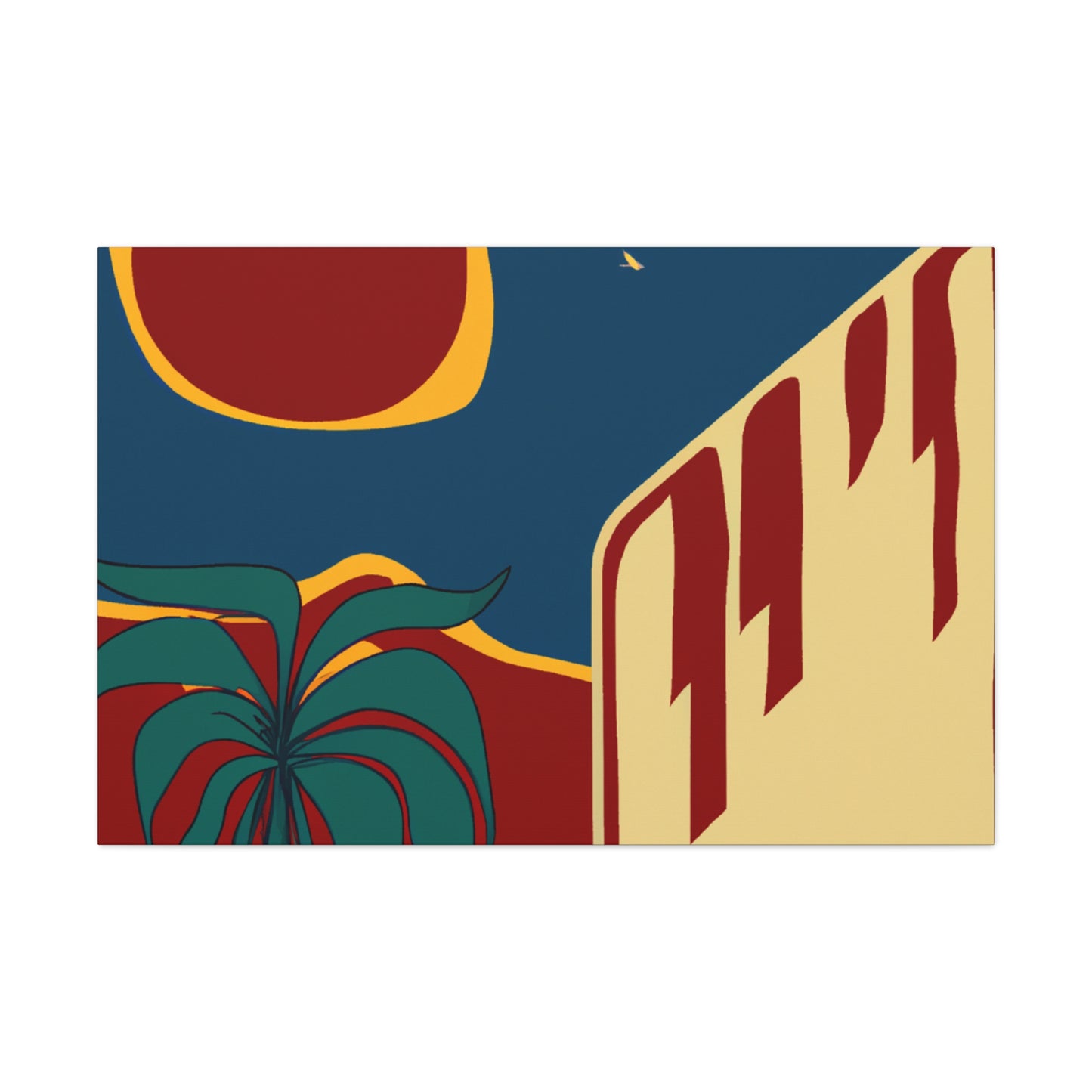 Floppy Pouncer - Midcentury Canvas