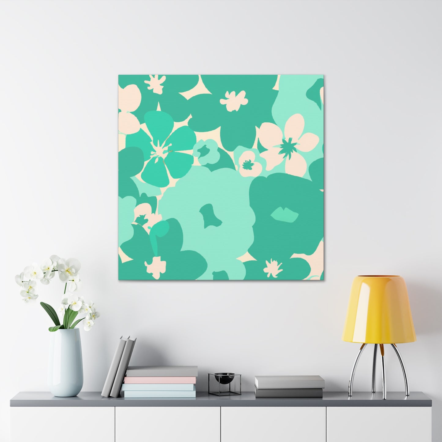 Lotusrain - Floral - Canvas