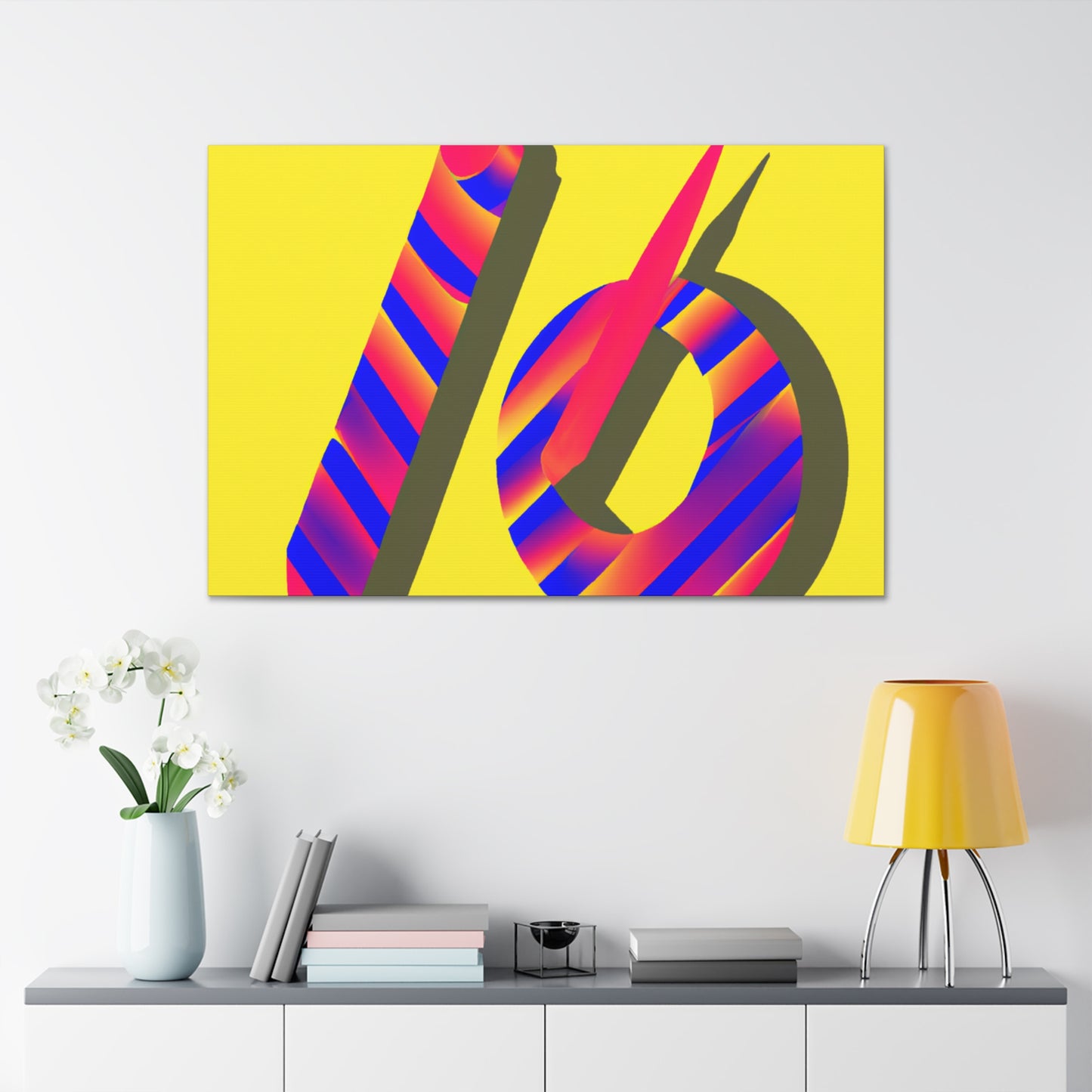Streamlines - Minimalism - Canvas