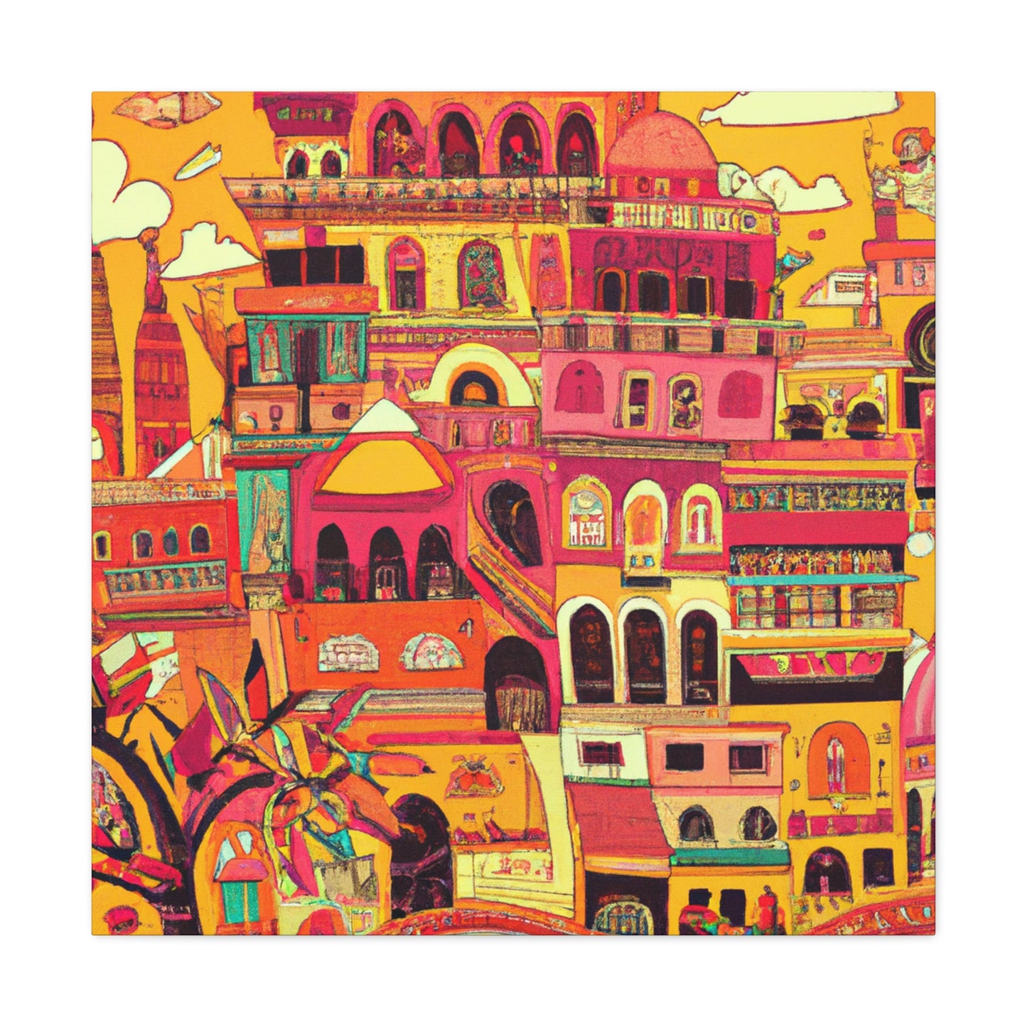 Omaira - India - Canvas