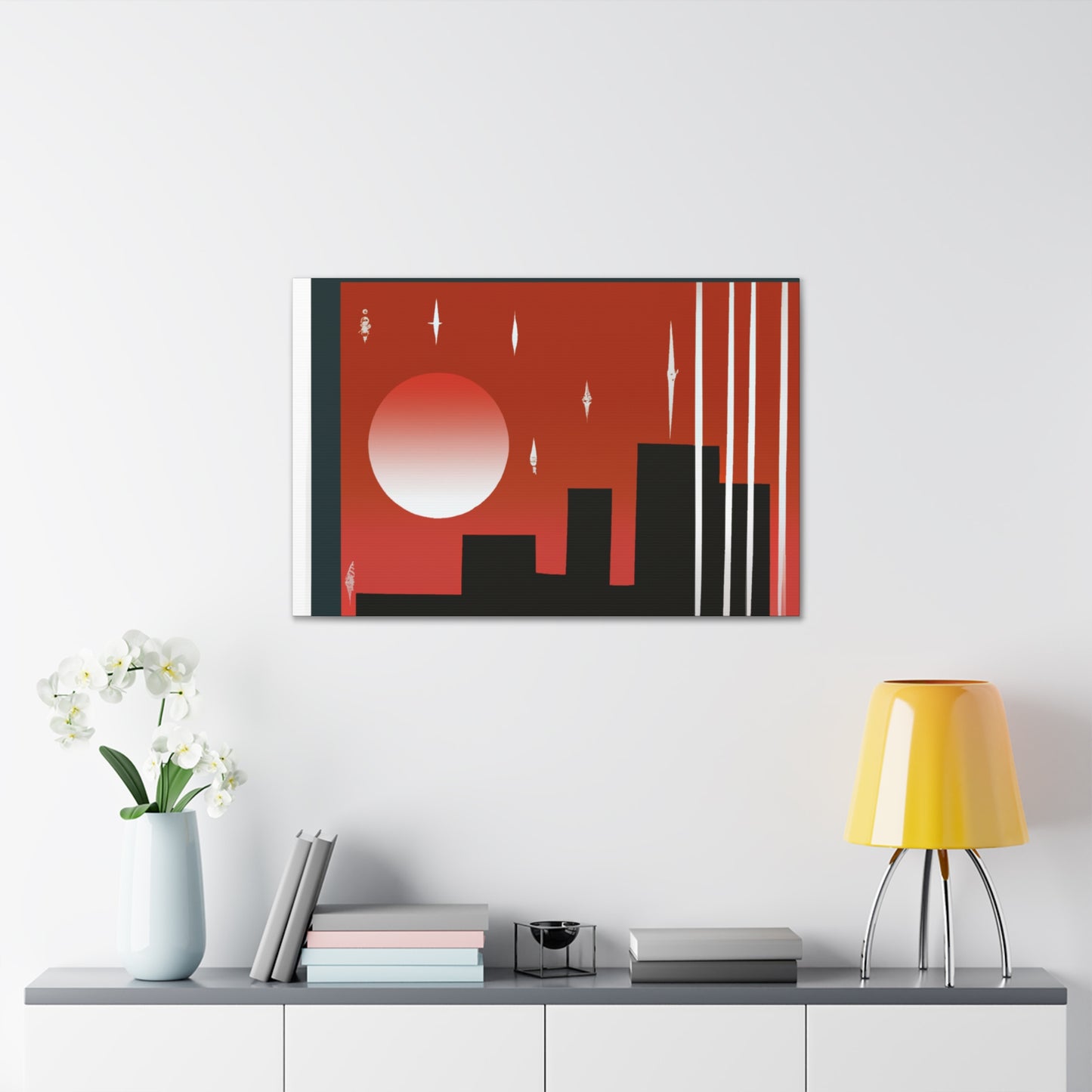 City Of Dreams - Midcentury Canvas