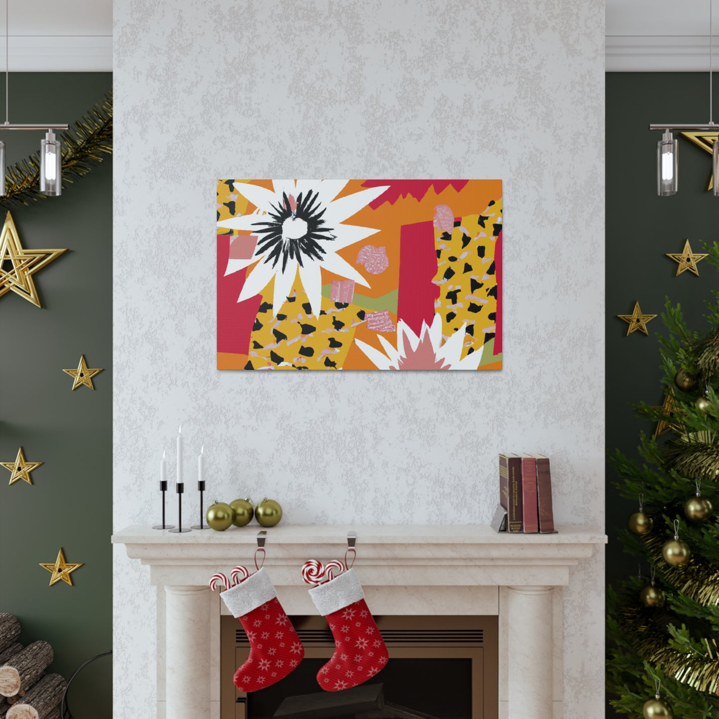 Flower Petal Power!: Floral Canvas