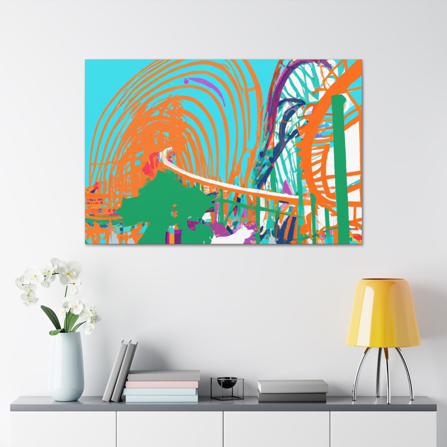 Carousel Kingdom - Amusement - Canvas