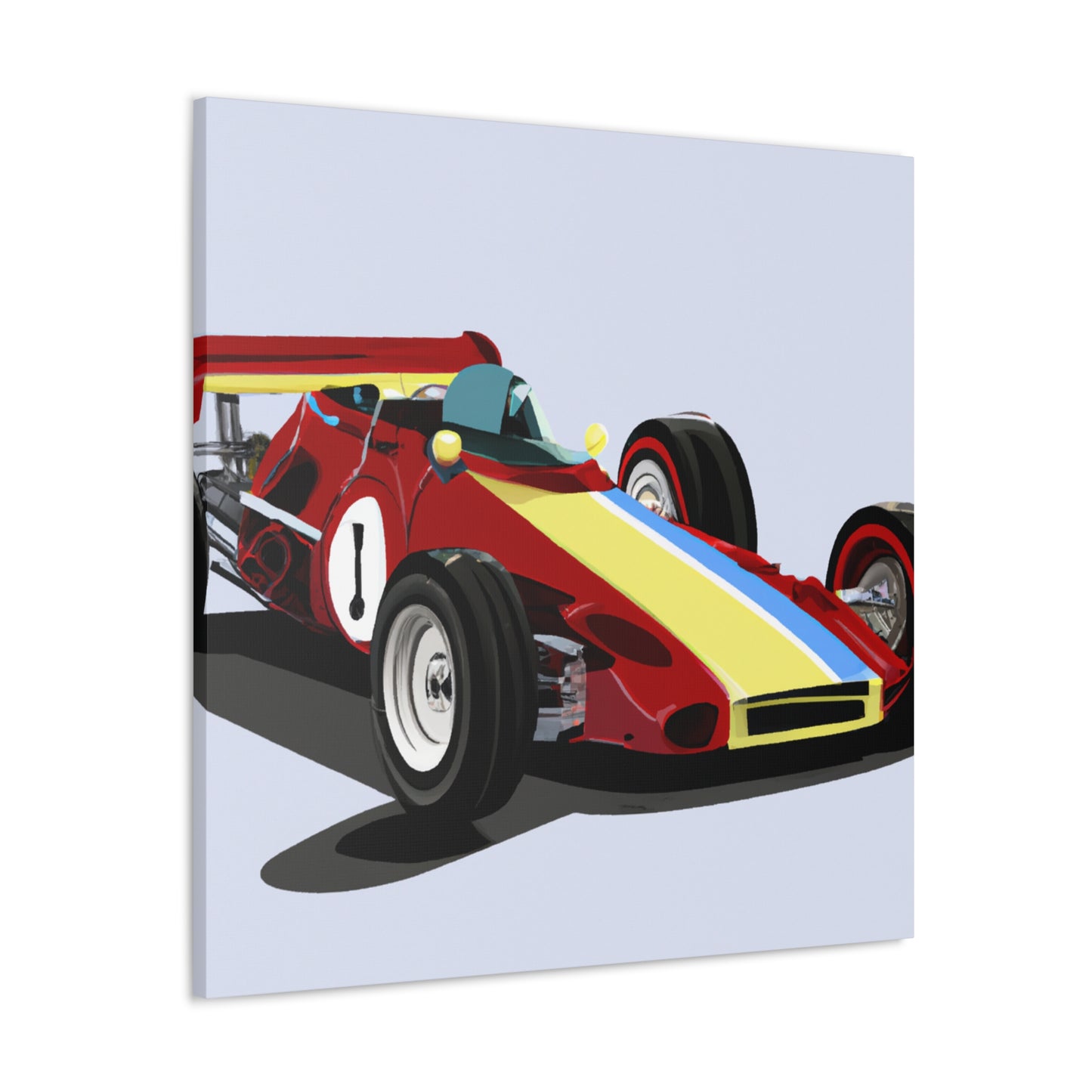 Furious Flash - Automobile - Canvas
