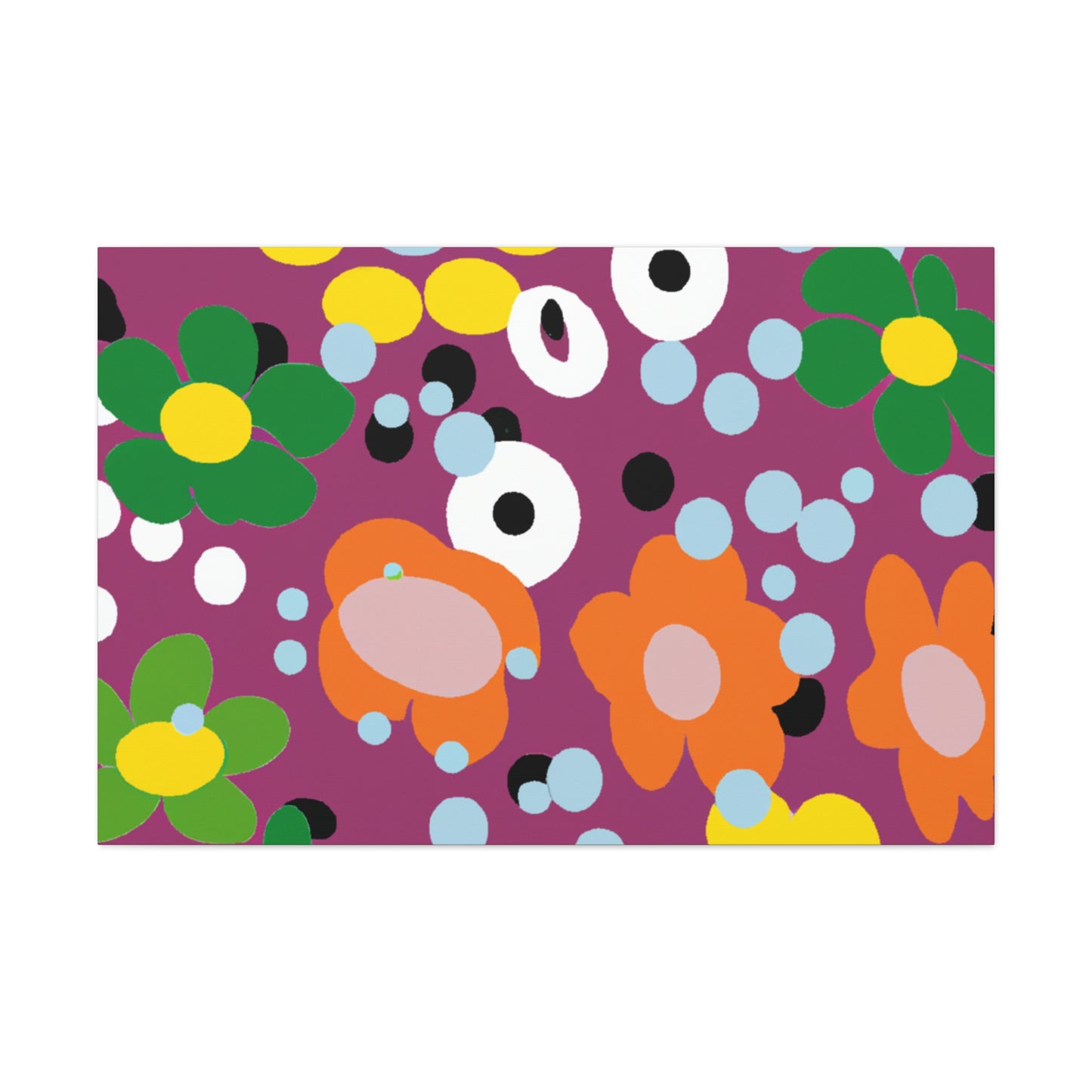 "Floral Fantasia" - Floral Canvas