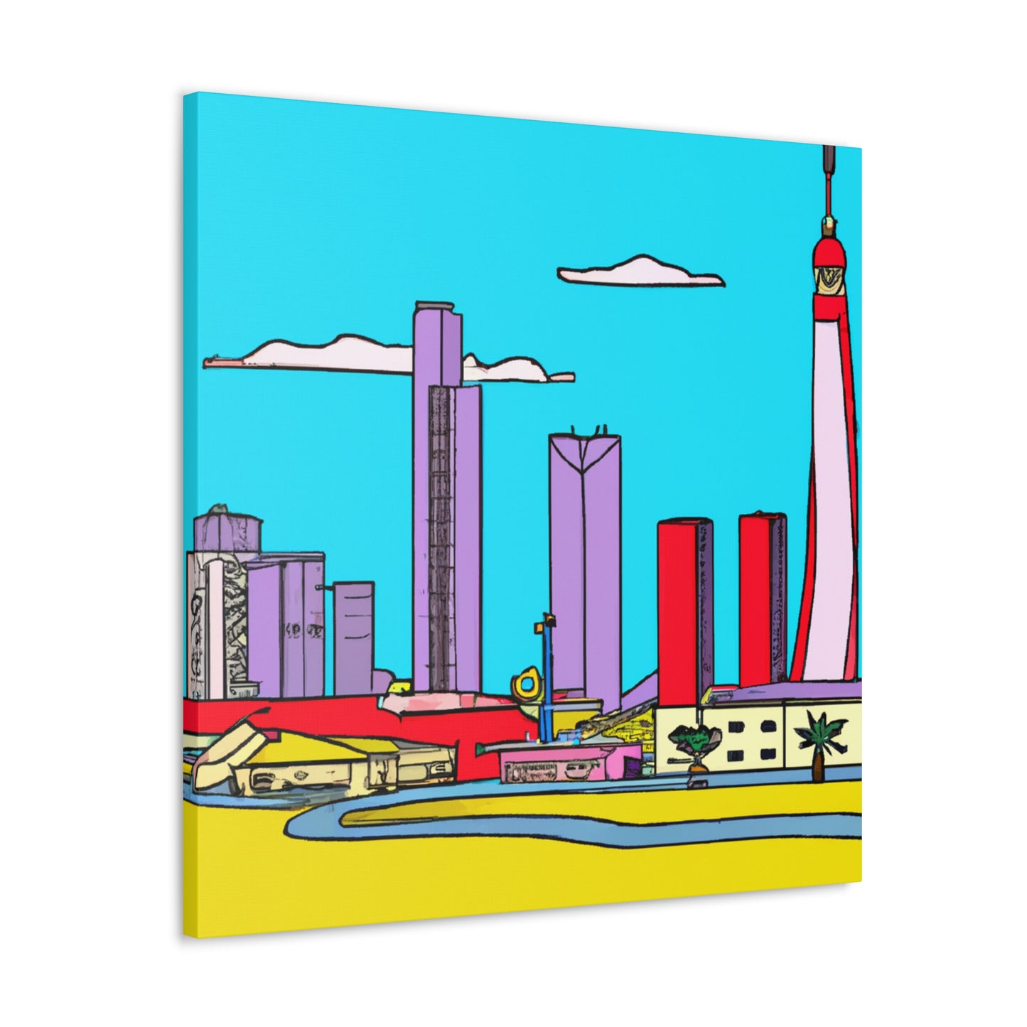 Hijabdas - Middle East - Canvas