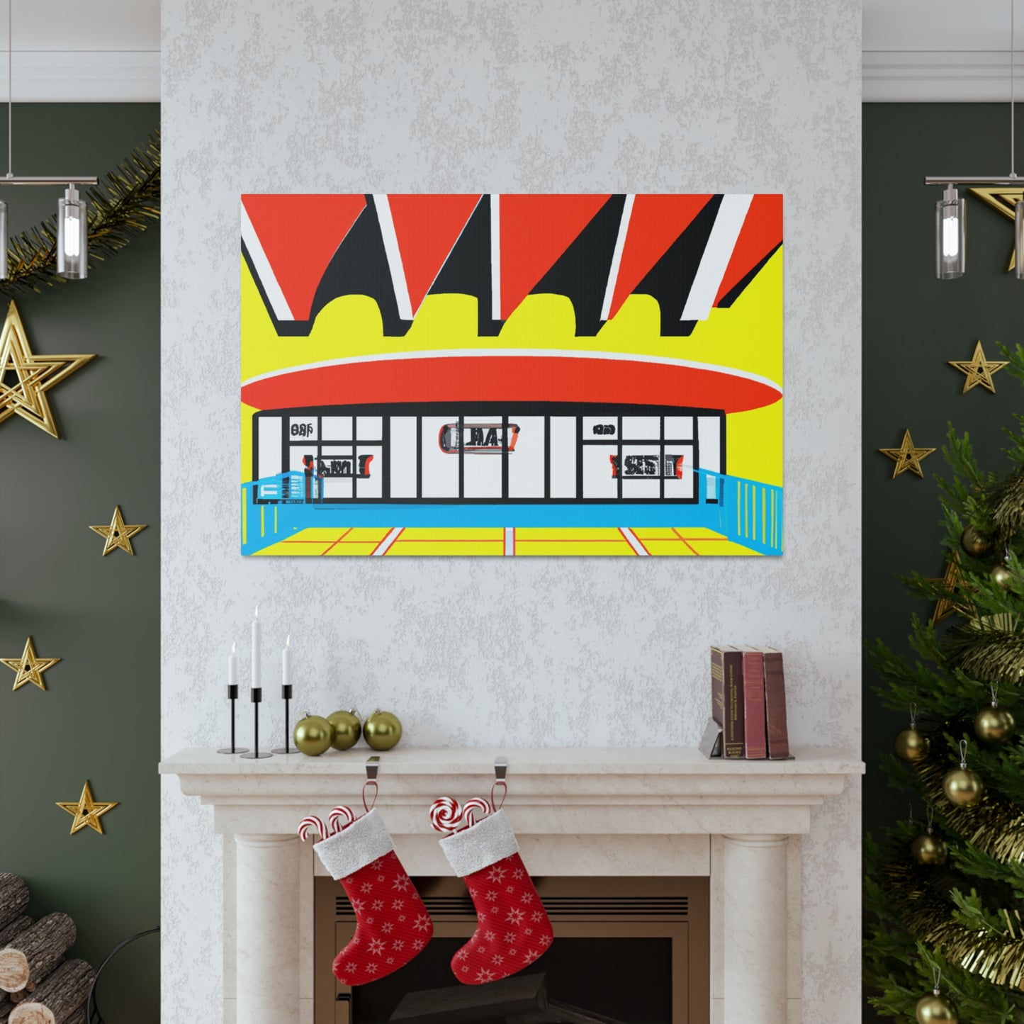 'The Wacky Wagon' - Canvas - Pop Art
