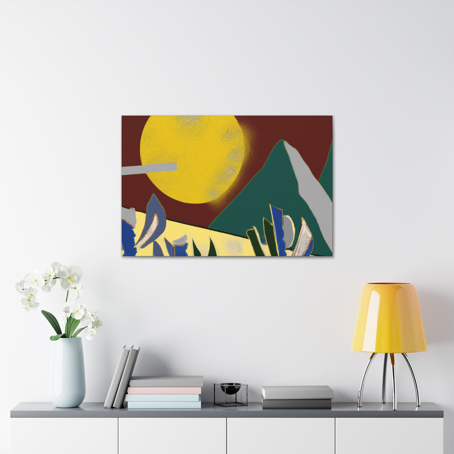 Retro Flight- Midcentury - Canvas