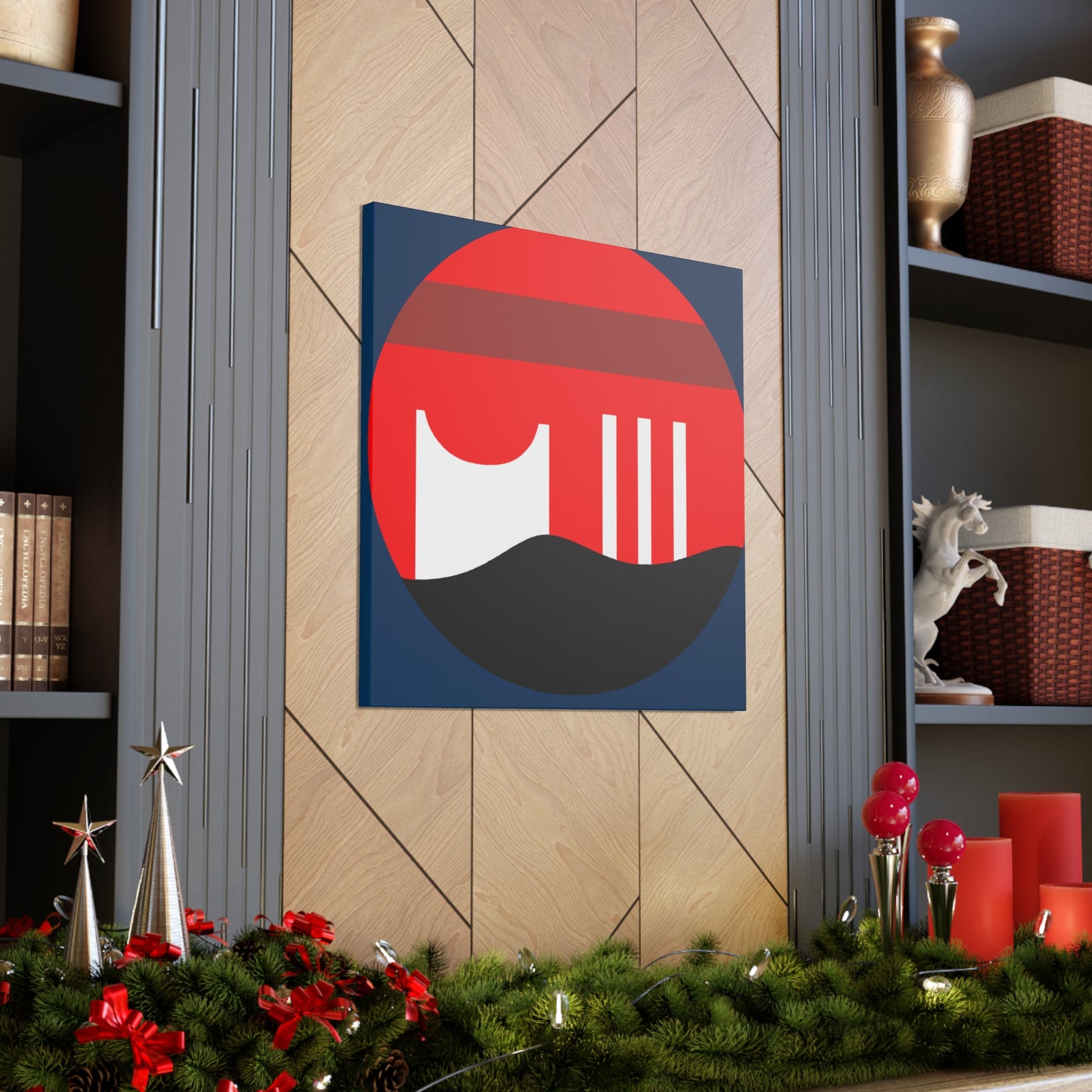 Redbetter- Midcentury Canvas