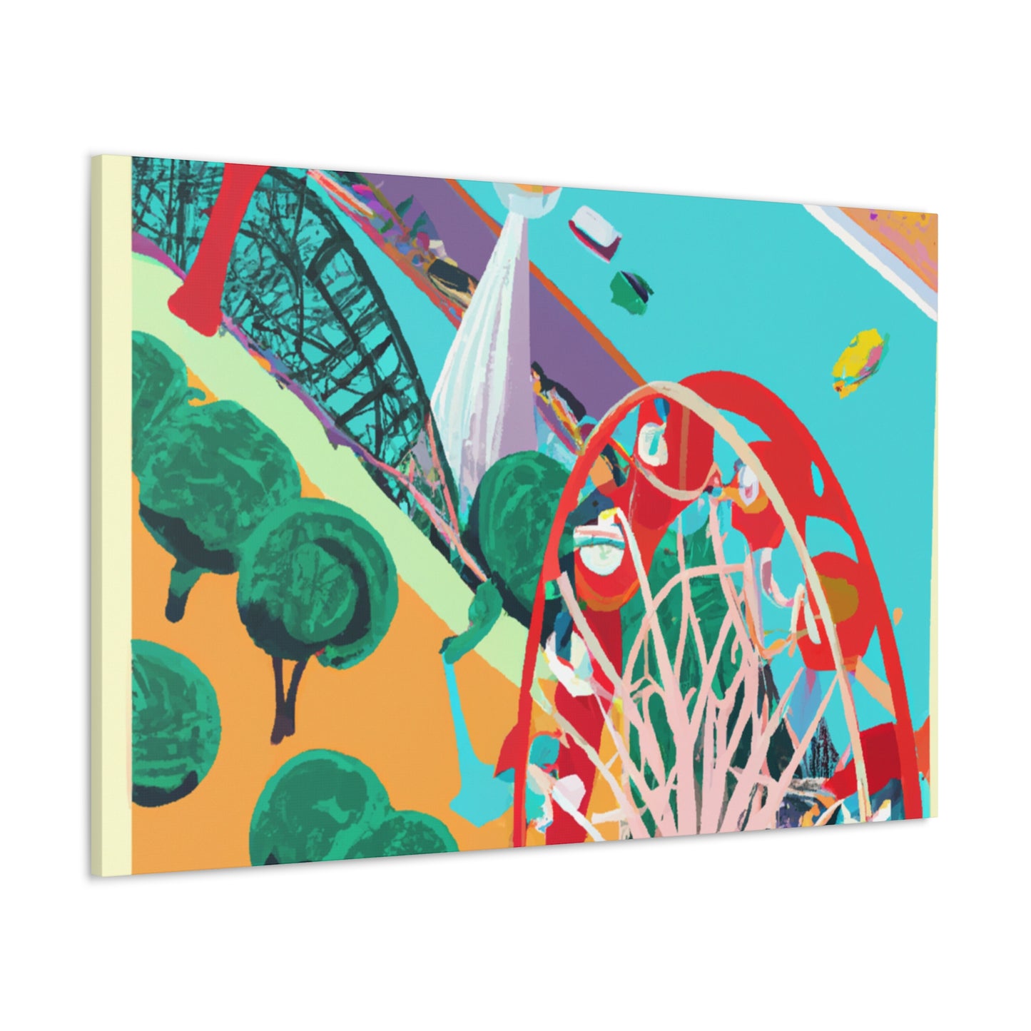 Loopy Lagoon - Amusement - Canvas