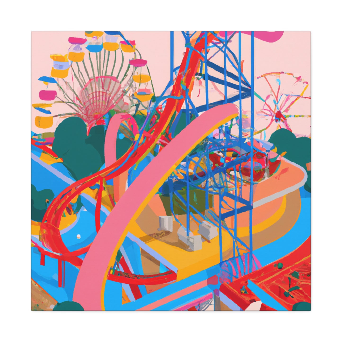 Fantasia Wonderland- Amusement - Canvas
