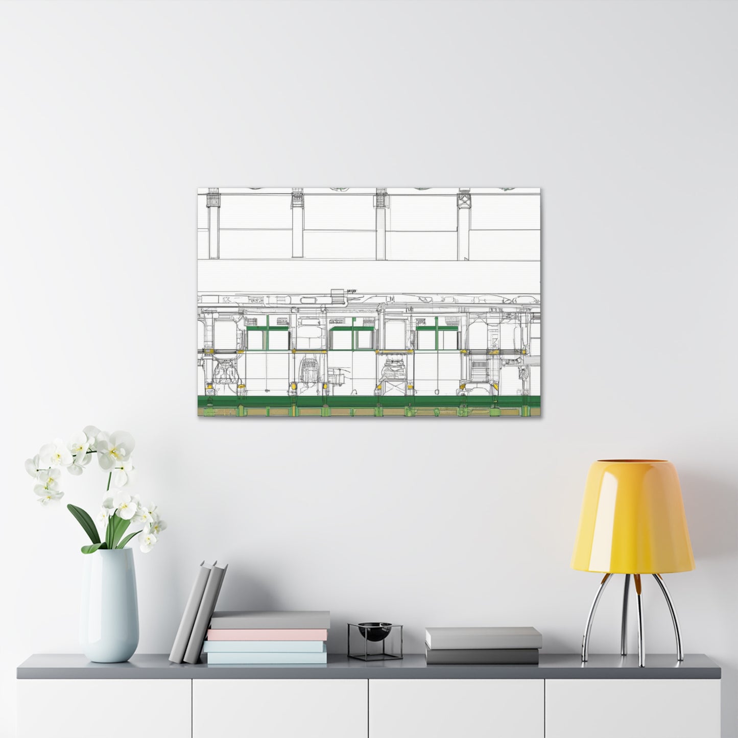 Matilda de Monrovia - Canvas - Architectural